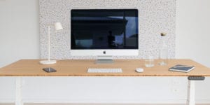 stand desk about us banner