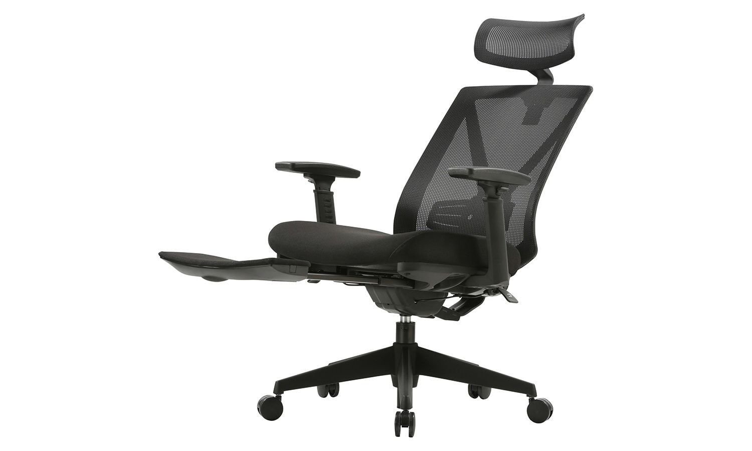 Reclining Office Chair With Foot Rest Stand Desk